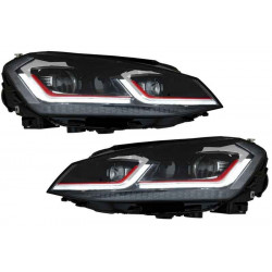 PHARES LED FACELIFT GTI POUR VOLKSWAGEN GOLF 7 