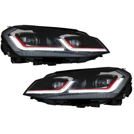PHARES LED FACELIFT GTI POUR VOLKSWAGEN GOLF 7 PHARES LED FACELIFT GTI POUR VOLKSWAGEN GOLF 7