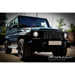 KOMPLETTER SCHWARZER KÜHLERGRILL-LOOK G65 AMG FÜR MERCEDES G-KLASSE W463