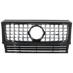 PARRILLA COMPLETAMENTE NEGRA LOOK G65 AMG PARA MERCEDES CLASE G W463