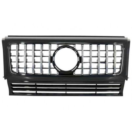 PARRILLA COMPLETAMENTE NEGRA LOOK G65 AMG PARA MERCEDES CLASE G W463 PARRILLA COMPLETAMENTE NEGRA LOOK G65 AMG PARA MERCEDES CLASE G W463