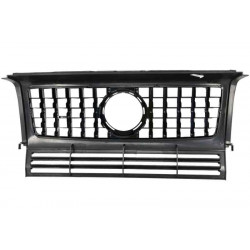 PARRILLA COMPLETAMENTE NEGRA LOOK G65 AMG PARA MERCEDES CLASE G W463
