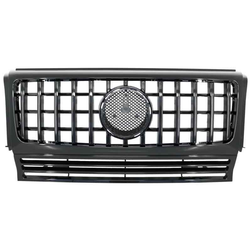 ZWARTE GTR GRILLE LOOK G65 AMG VOOR MERCEDES G KLASSE W463
