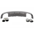 DIFFUSOR MIT S3 LOOK AUSPUFF FÜR AUDI A3
