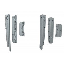 Barre de toit Aluminium Mat pour Range Rover Evoque