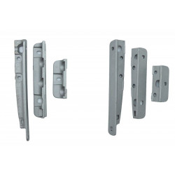 Barre de toit Aluminium Silver pour Range Rover L494 Sport L405 Vogue