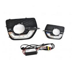 BMW X6 E71 08-11 Luzes diurnas de LED Grades de neblina