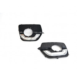 BMW X6 E71 08-11 LED luci diurne griglie fendinebbia