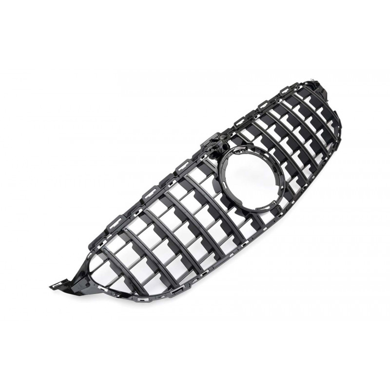 PARRILLA PANAMERICANA GTR NEGRA PARA MERCEDES CLASE C W205