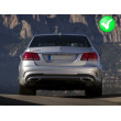 DIFFUSEUR LOOK E63 AMG POUR MERCEDES CLASSE E W212 DIFFUSEUR LOOK E63 AMG POUR MERCEDES CLASSE E W212
