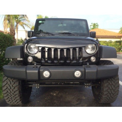 JEEP WRANGLER / RUBICON GLANZEND ZWART GRILLE