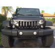 JEEP WRANGLER / RUBICON GLANZEND ZWART GRILLE