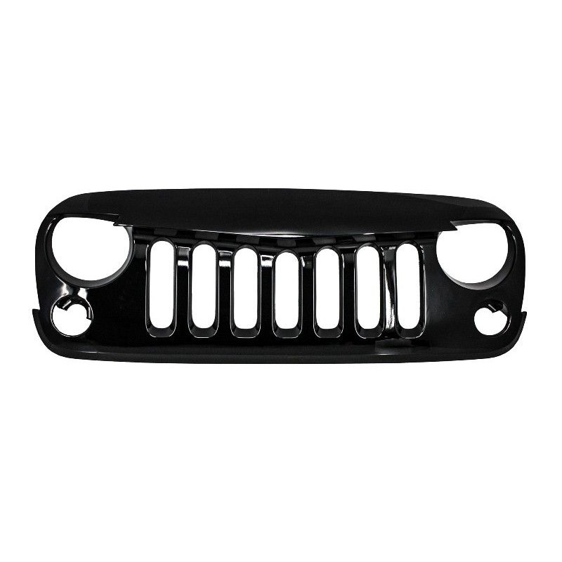 JEEP WRANGLER / RUBICON GLANZEND ZWART GRILLE