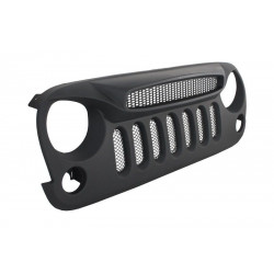 CALANDRE NOIR MATE JEEP WRANGLER / RUBICON