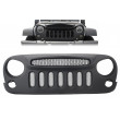 Kühlergrill mattschwarz für Jeep Wrangler/Rubicon