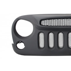 Kühlergrill mattschwarz für Jeep Wrangler/Rubicon