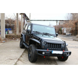 KOTFLÜGELVERLÄNGERUNG VORNE FÜR JEEP WRANGLER / RUBICON