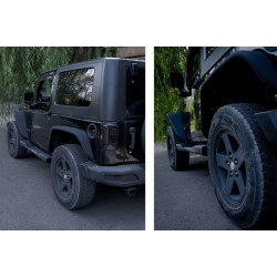 KOTFLÜGELVERLÄNGERUNG VORNE FÜR JEEP WRANGLER / RUBICON