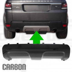 PROTECTION DE PARE-CHOCS AVANT LOOK CARBONE POUR RANGE ROVER SPORT L494