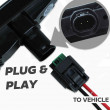 PAIRE DE CLIGNOTANT NOIR POUR RANGE ROVER