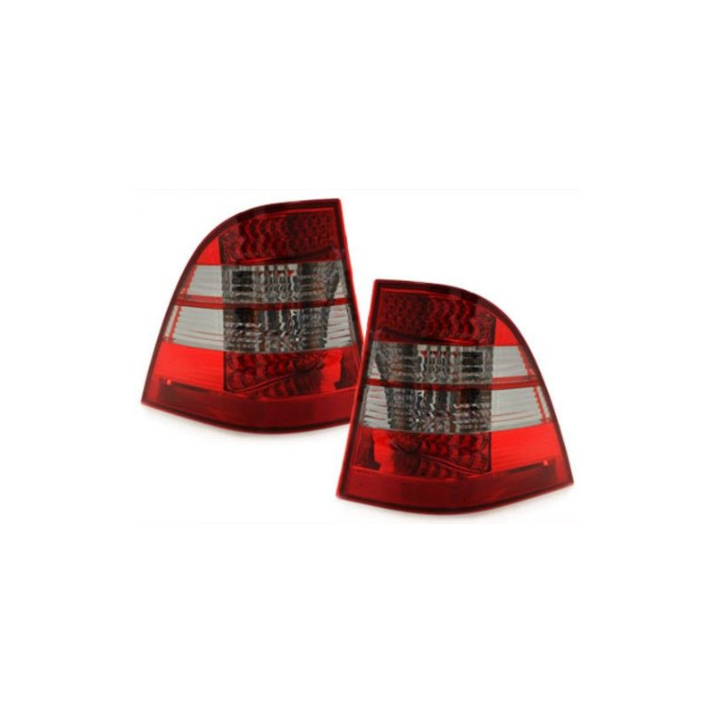 Luzes LED vermelhas para Mercedes ML W163 98-05
