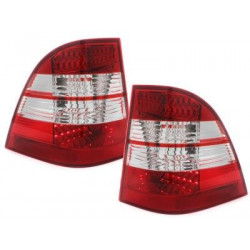 Luzes LED vermelho / branco para Mercedes ML W163 98-05