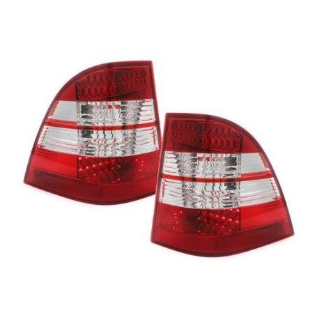 Luces LED rojas/blancas para Mercedes ML W163 98-05 Luces LED rojas/blancas para Mercedes ML W163 98-05