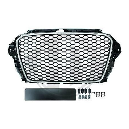 PARRILLA LOOK RS3 PARA AUDI A3 8V PARRILLA LOOK RS3 PARA AUDI A3 8V