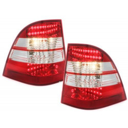 Luci LED rosse/bianche per Mercedes ML W163 98-05