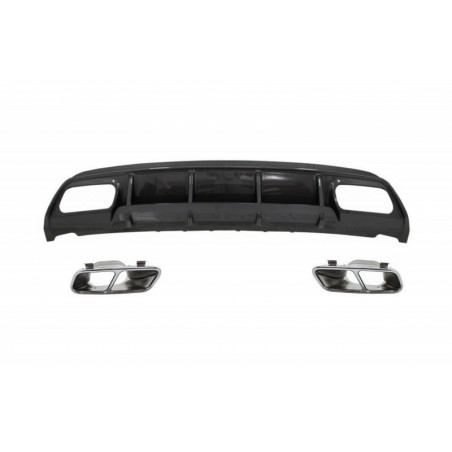 DIFUSOR FACELIFT + ESCAPE LOOK A45 PARA MERCEDES CLASE A W176 DIFUSOR FACELIFT + ESCAPE LOOK A45 PARA MERCEDES CLASE A W176