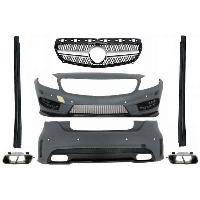 KIT DE CARROCERÍA CLASE A W176 LOOK A45 AMG