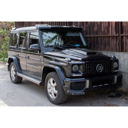 PHARES NOIR DESIGN FACELIFT POUR MERCEDES CLASSE G W463