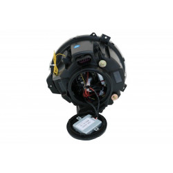 FAROS DELANTEROS CON DISEÑO FACIAL NEGRO PARA MERCEDES CLASE G W463