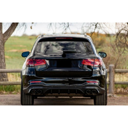 DIFFUSER GLC SUV 2020 LOOK 43 AMG ZWART