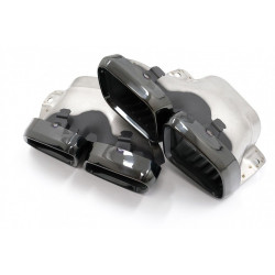 DIFUSOR GLC COUPE 2020 LOOK 63S AMG PLATA