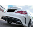 DIFFUSEUR + ECHAPPEMENT LOOK CLA 45 POUR MERCEDES CLA C117 DIFFUSEUR + ECHAPPEMENT LOOK CLA 45 POUR MERCEDES CLA C117