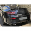 SCHWARZES C43-DIFFUSORPAKET FÜR MERCEDES C-KLASSE COUPE W205 SCHWARZES C43-DIFFUSORPAKET FÜR MERCEDES C-KLASSE COUPE W205