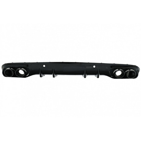SCHWARZES C43-DIFFUSORPAKET FÜR MERCEDES C-KLASSE COUPE W205 SCHWARZES C43-DIFFUSORPAKET FÜR MERCEDES C-KLASSE COUPE W205