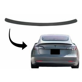 Spoiler Tesla model 3 en Carbone