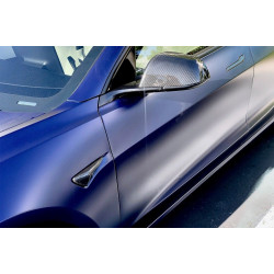 Cache Clignotant en Carbone pour Tesla