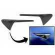 Cache Clignotant en Carbone pour Tesla