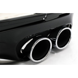 PACK DIFFUSEUR CHROME C43 POUR MERCEDES CLASSE C COUPE W205