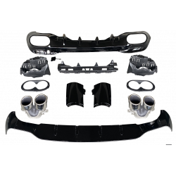 DIFFUSEUR + ECHAPPEMENT LOOK A45 POUR MERCEDES CLASSE A W176