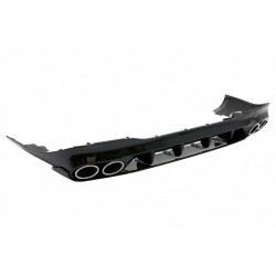 DIFFUSOR + AUSPUFF LOOK A45 FÜR MERCEDES A-KLASSE W176
