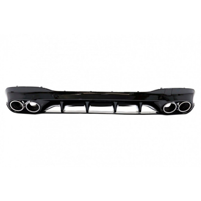 DIFFUSOR + AUSPUFF LOOK A45 FÜR MERCEDES A-KLASSE W176