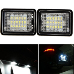 Luz de matrícula LED para Mercedes GLK X204