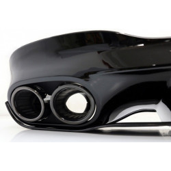 DIFFUSOR + AUSPUFF LOOK A45 FÜR MERCEDES A-KLASSE W176