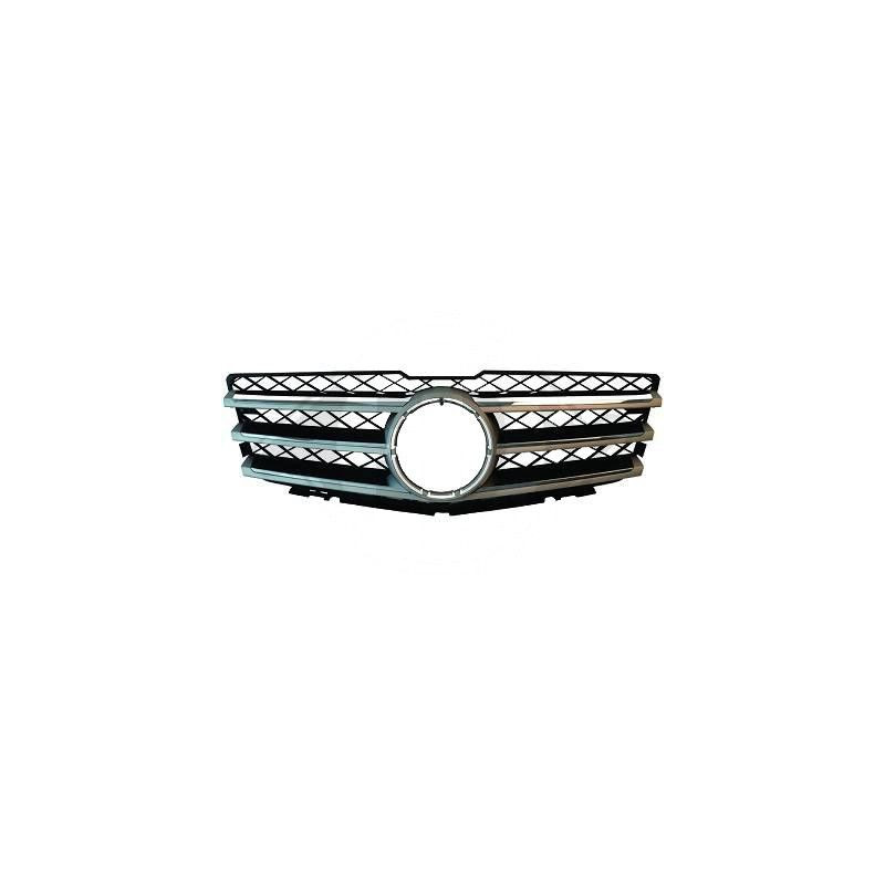 Griglia cromata nera per Mercedes GLK X204