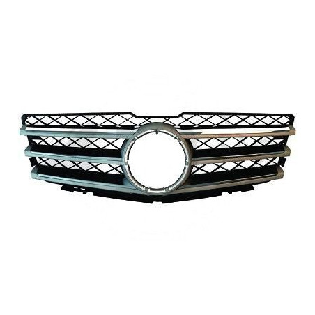 Griglia cromata nera per Mercedes GLK X204 Griglia cromata nera per Mercedes GLK X204