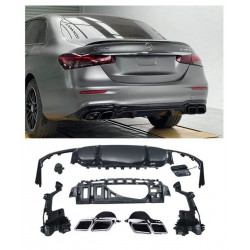 PACK DIFFUSEUR BLACK LOOK AMG E63 POUR MERCEDES CLASSE E W213 FACELIFT